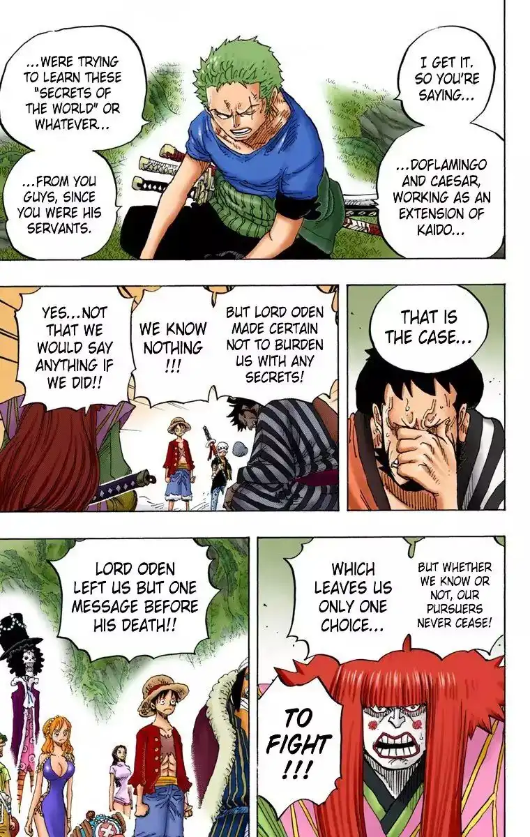 One Piece - Digital Colored Comics Chapter 819 3